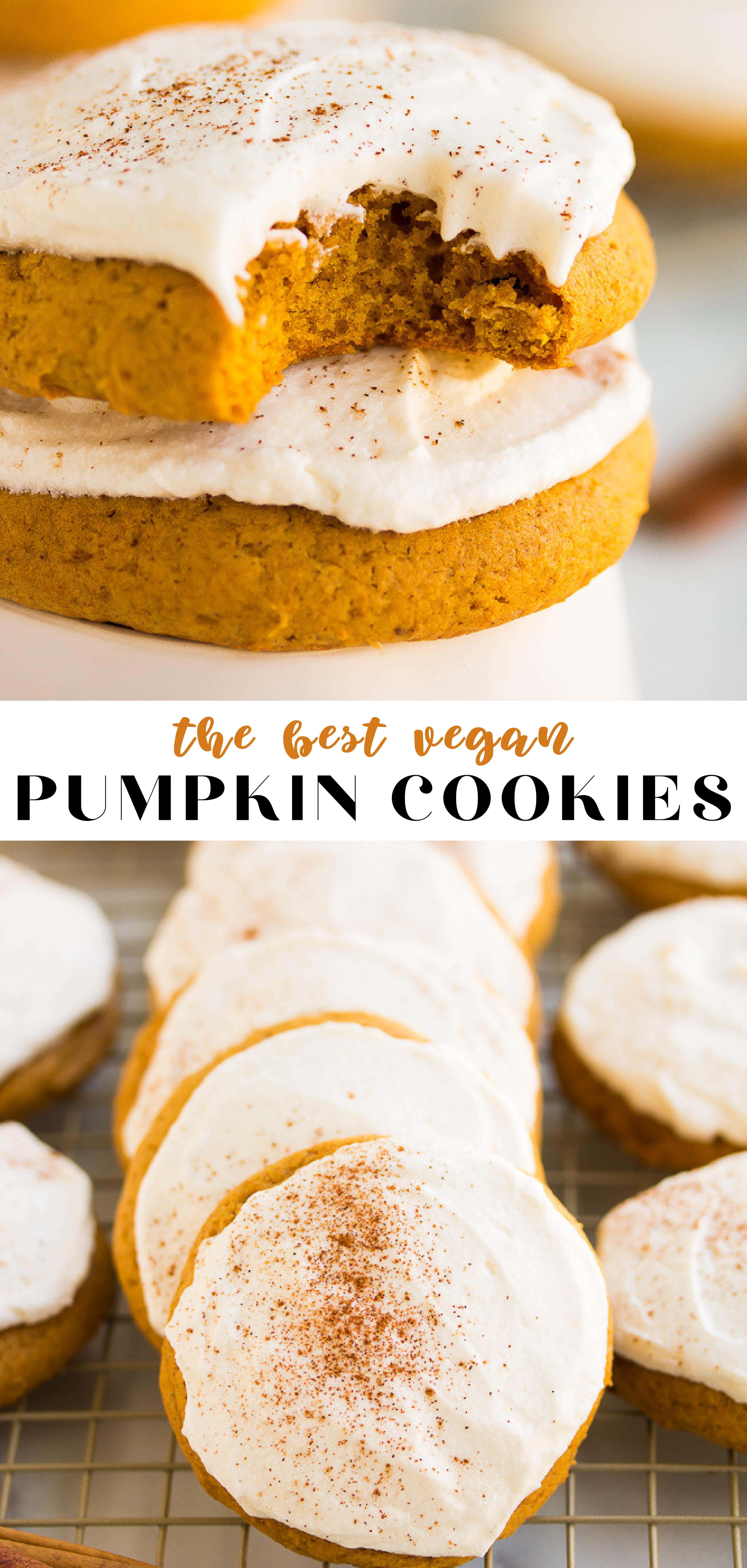 The Best Vegan Pumpkin Cookies Nora Cooks