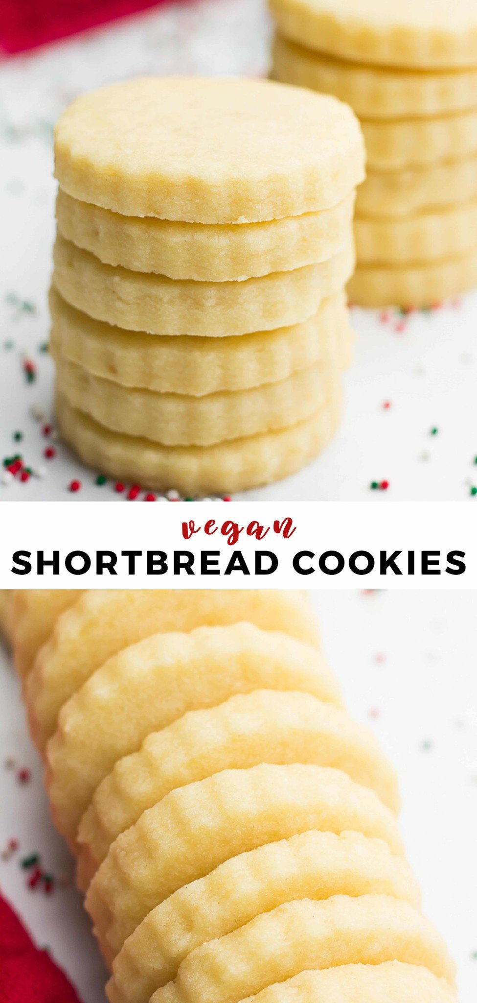 Vegan Shortbread Cookies Nora Cooks