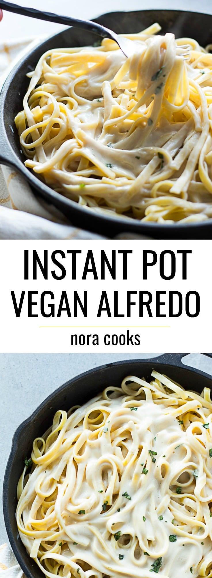 Instant Pot Vegan Alfredo Sauce Nora Cooks