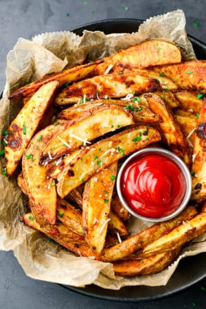 The Best Potato Wedges - Nora Cooks