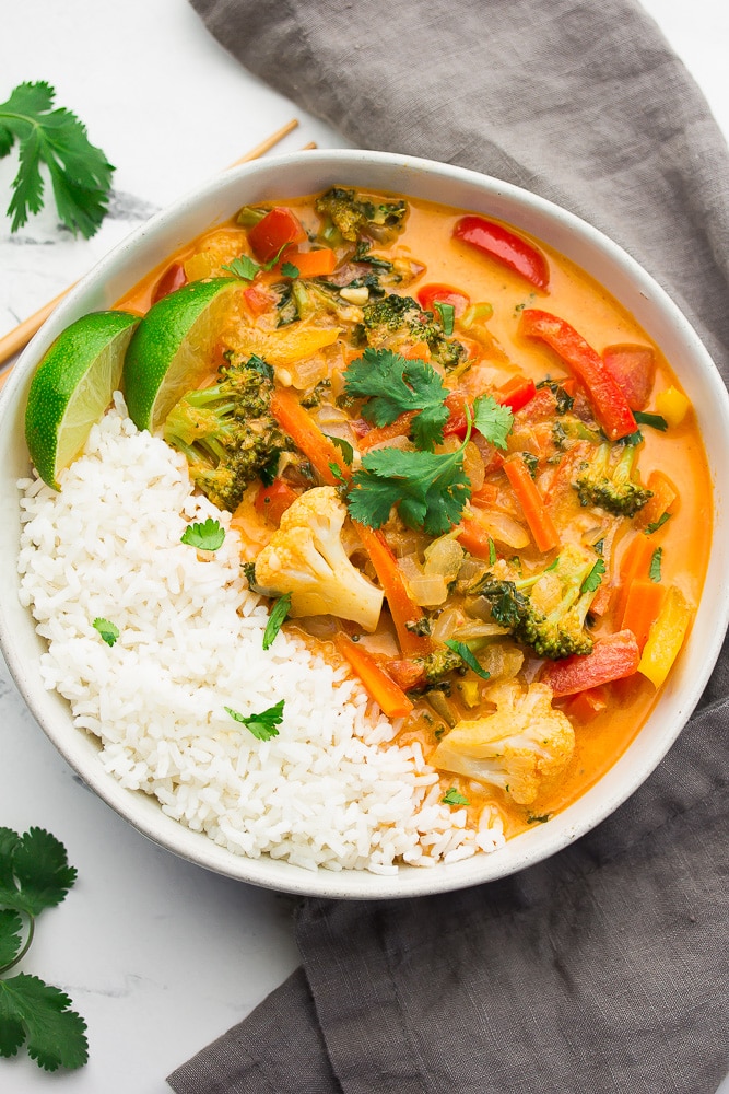 Vegan Thai Red Curry - Nora