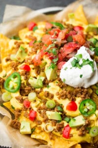 Ultimate Fully Loaded Vegan Nachos - Nora Cooks