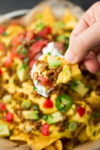 Ultimate Fully Loaded Vegan Nachos - Nora Cooks