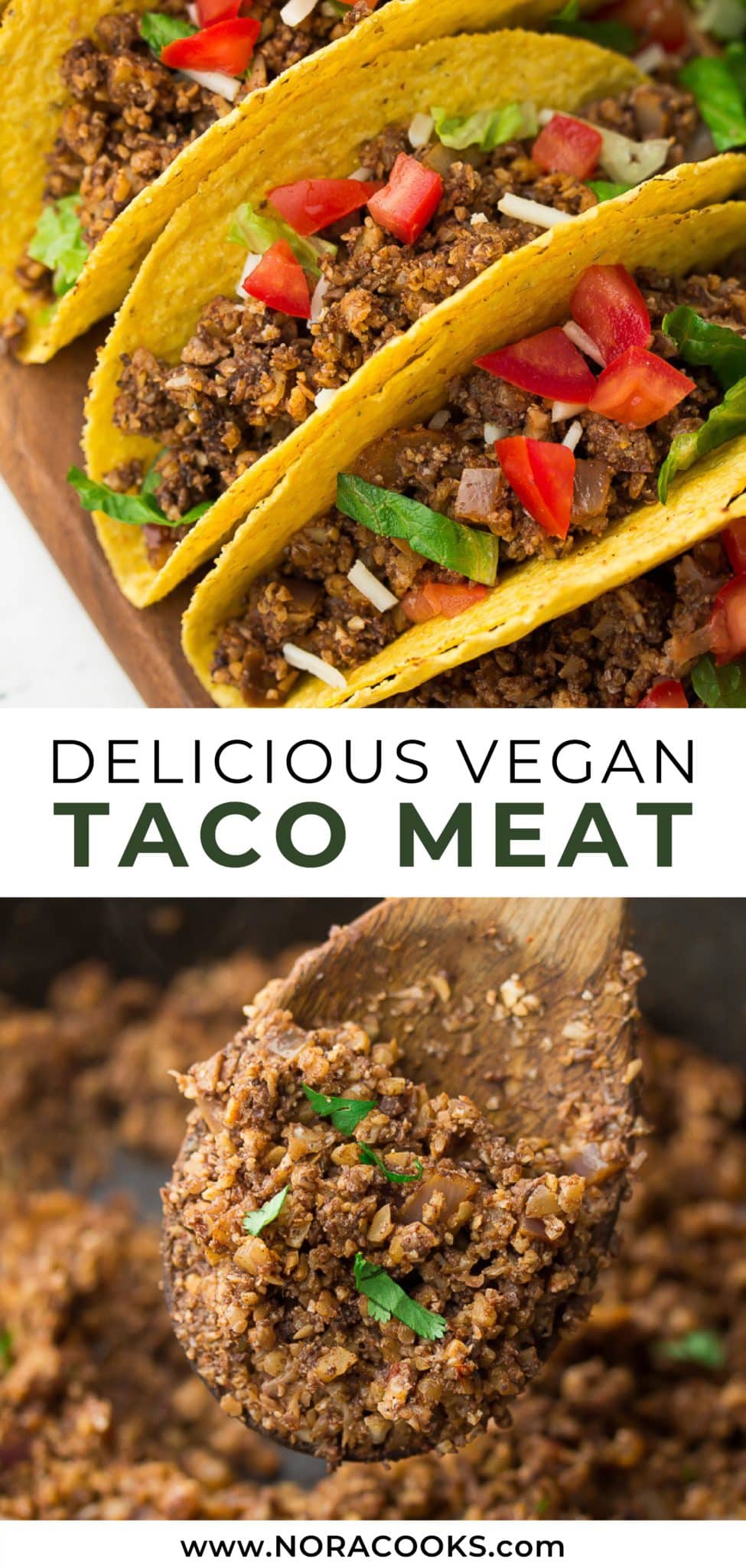 Best Ever Vegan Taco Meat - Nora Cooks