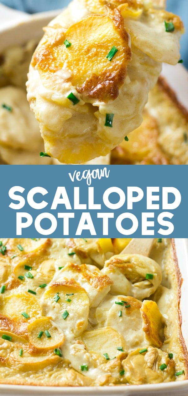 Vegan Scalloped Potatoes - Nora Cooks