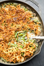 Vegan Green Bean Casserole - Nora Cooks