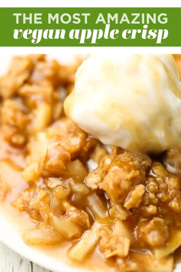 Vegan Apple Crisp - Nora Cooks