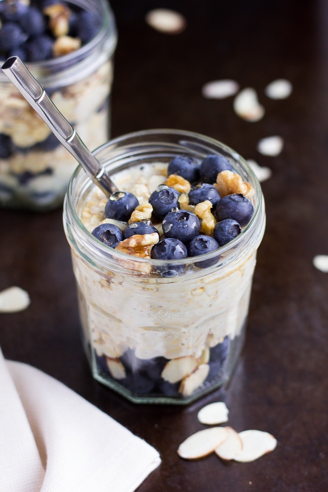 Quick Vegan Overnight Oats (Multiple Ways) - Plant-Based on a Budget