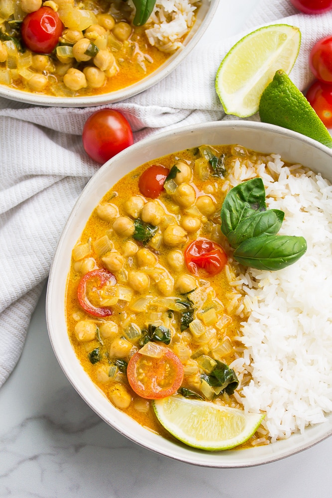 Chickpea Curry - Nora Cooks