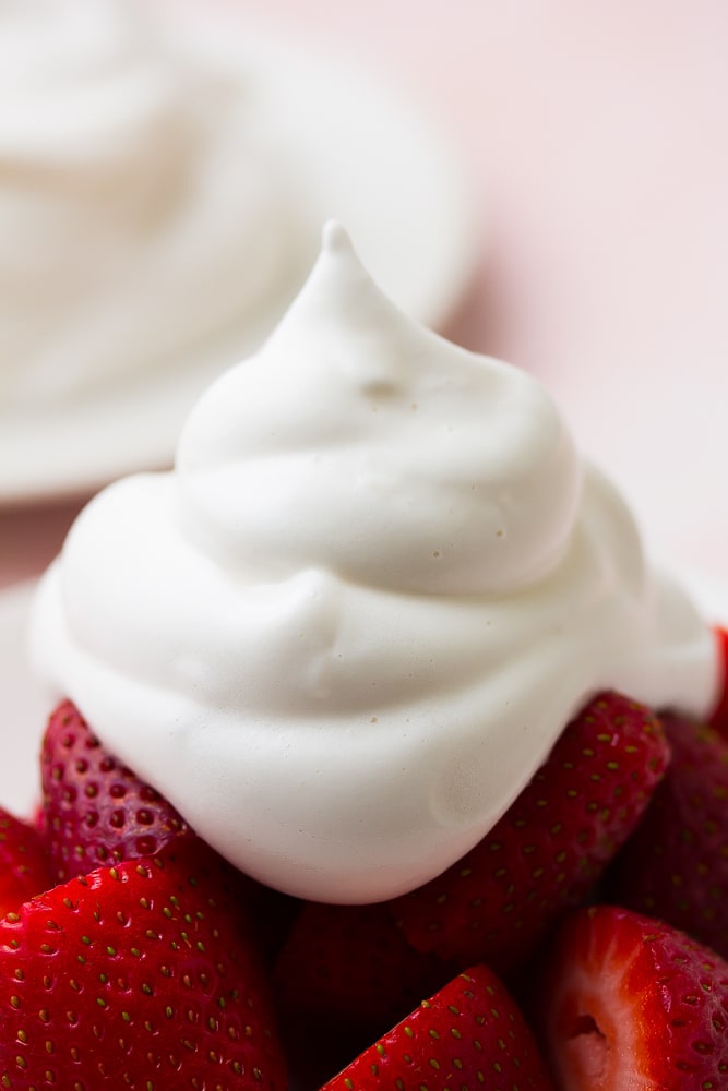 Easiest Way to Create a Faux Whip Cream Topper