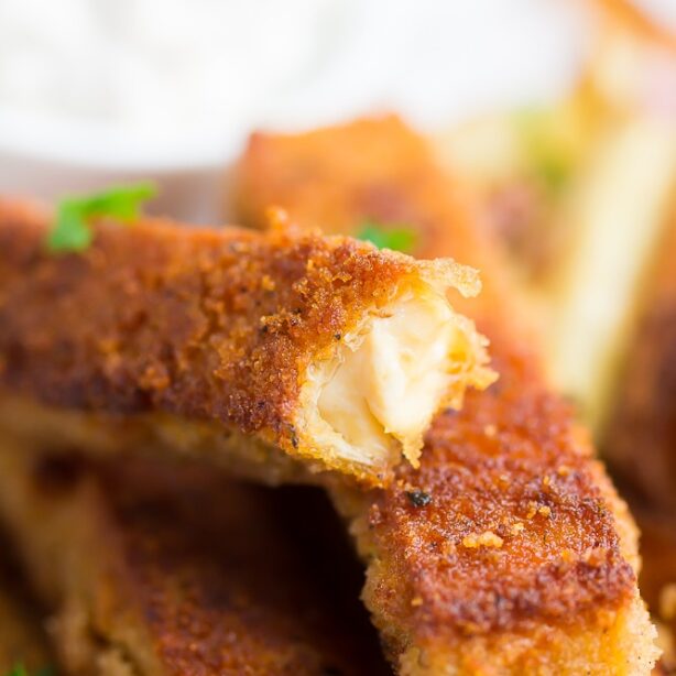 Vegan Fish Sticks - Nora Cooks