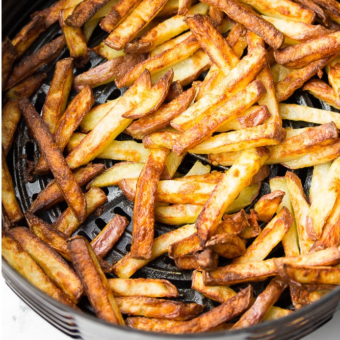 Air Fryer French Fries Recipe (Super Crispy!)