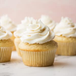 Vegan Vanilla Cupcakes - Nora Cooks