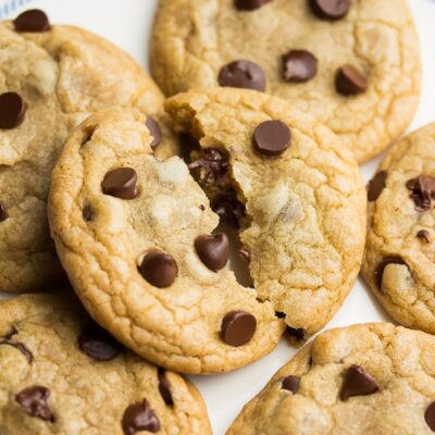 Coconut Oil Chocolate Chip Cookies - Nora Cooks