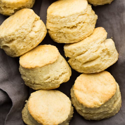 Southern-Style Vegan Buttermilk Biscuits - Nora Cooks