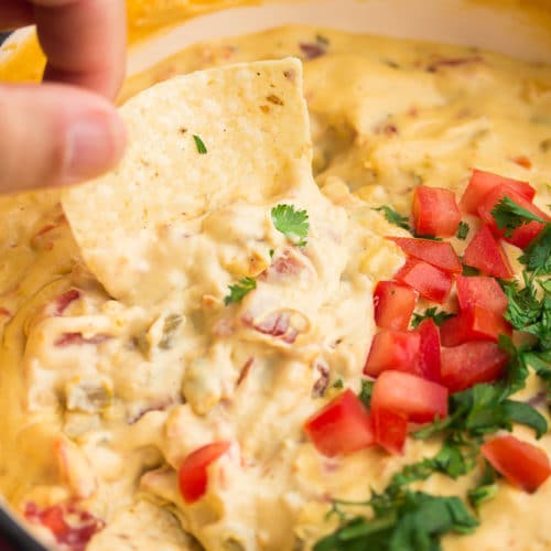 5 Ingredient Vegan Queso - Nora Cooks