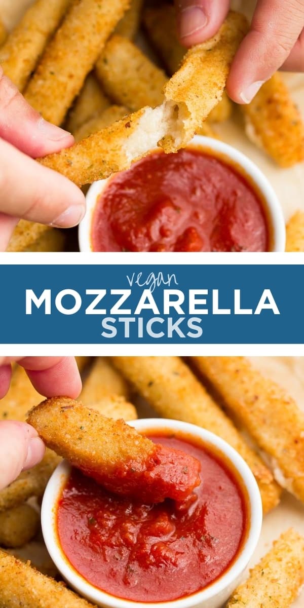 Vegan Mozzarella Sticks - Nora Cooks