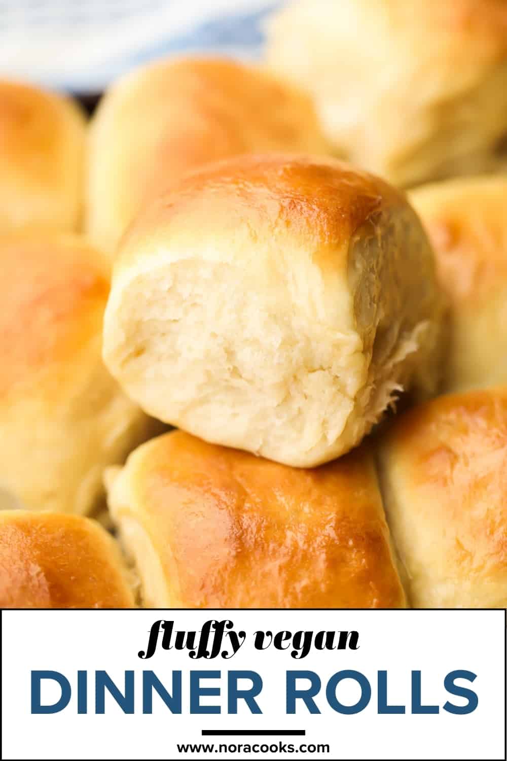 Vegan Dinner Rolls - Nora Cooks