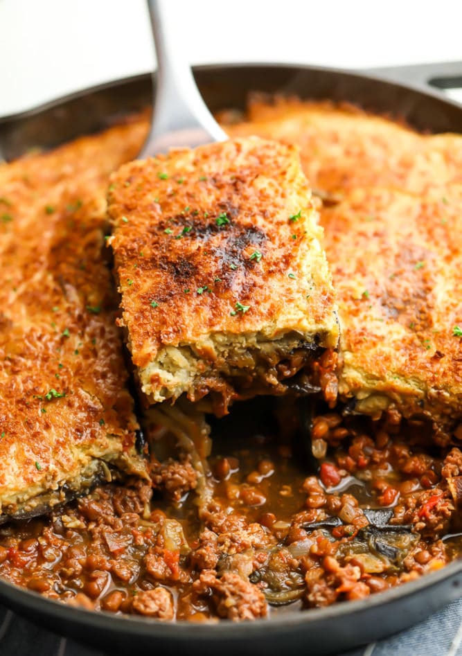 Vegan Moussaka - Nora Cooks