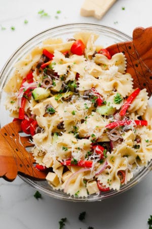 Vegan Pasta Salad - Nora Cooks