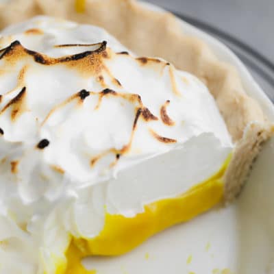 Vegan Lemon Meringue Pie - Nora Cooks