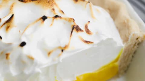 Vegan lemon meringue pie - Lazy Cat Kitchen