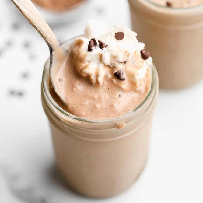Peanut Butter Vanilla Protein Shake - Artful Dishes