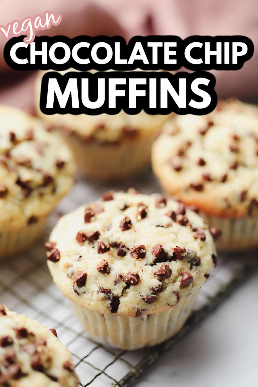 Vegan Chocolate Chip Muffins - Nora Cooks