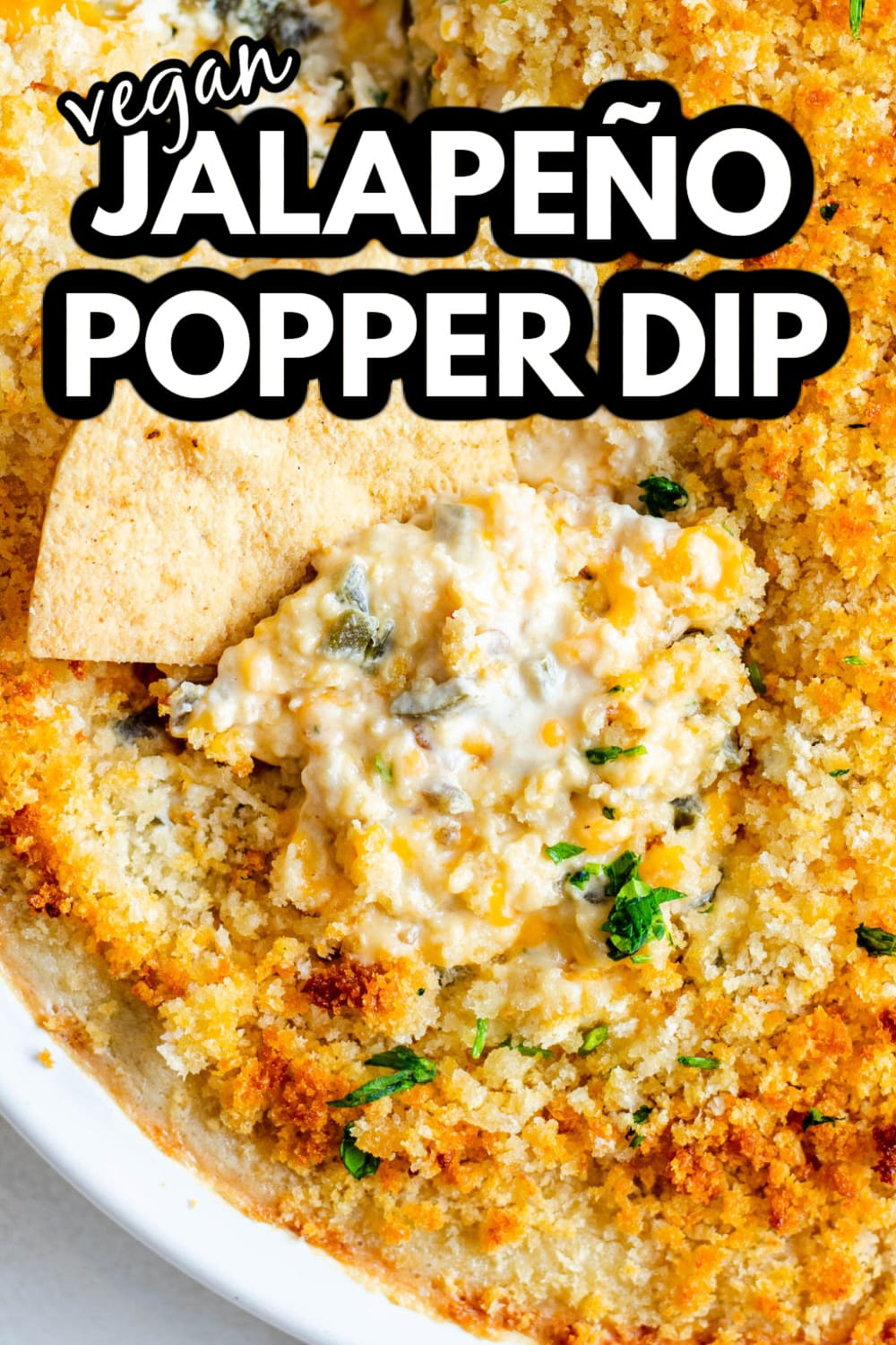 Vegan Jalapeno Popper Dip - Nora Cooks