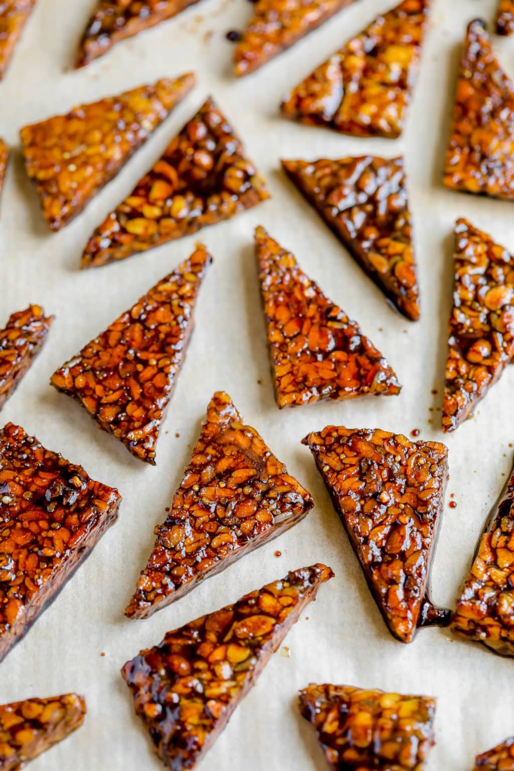 Garlicky Balsamic Maple Marinated Tempeh - Nora Cooks