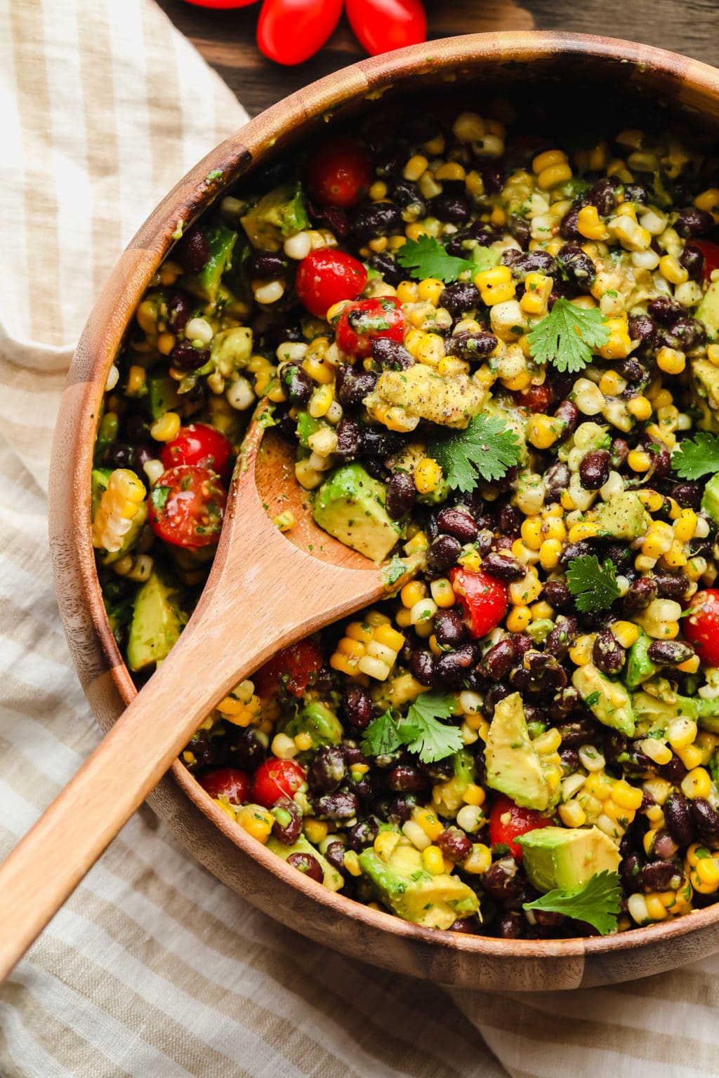 Black Bean Salad with Avocado - Nora Cooks