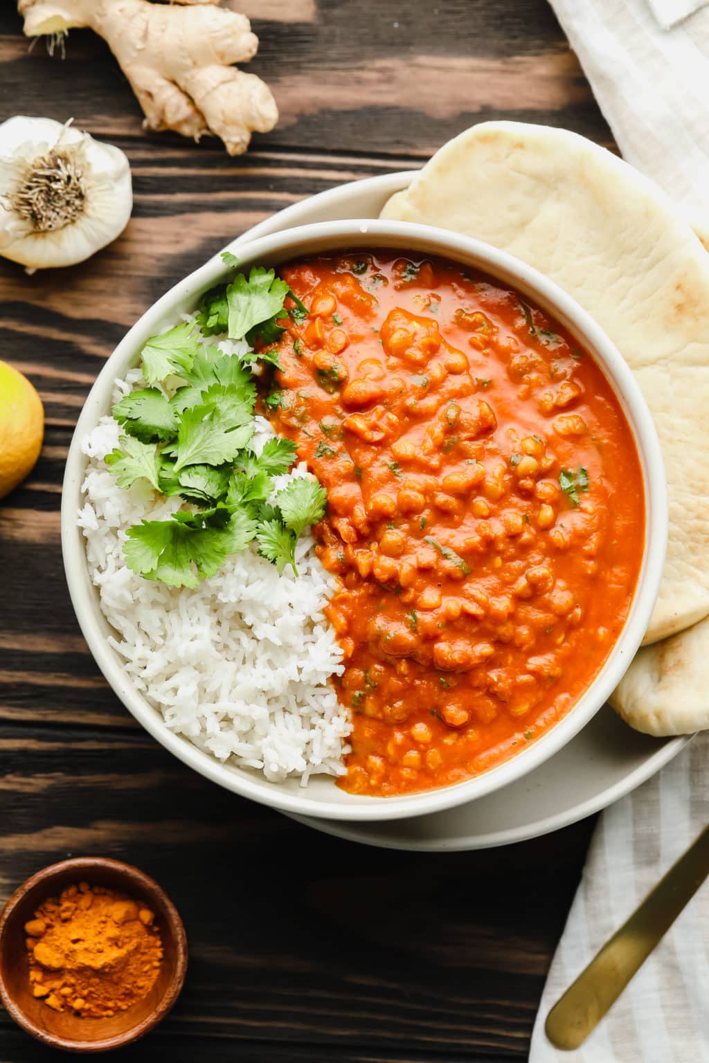 Lentil Curry - Nora Cooks