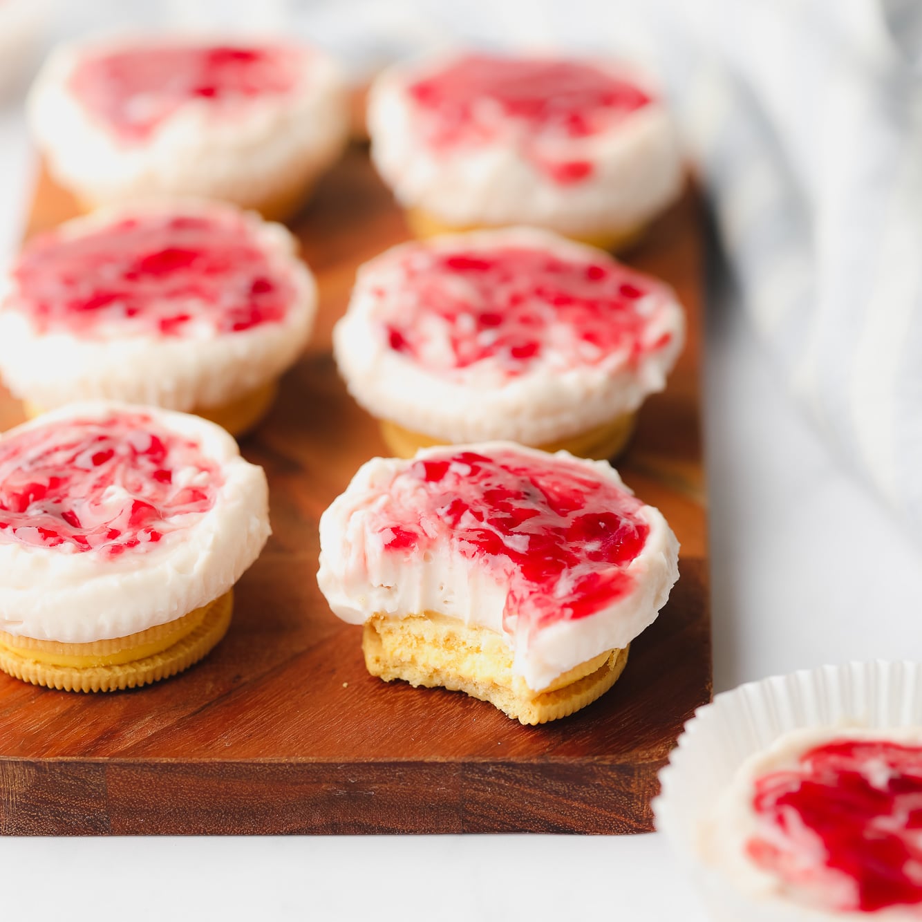 Mini Cheesecake Bites • Kroll's Korner