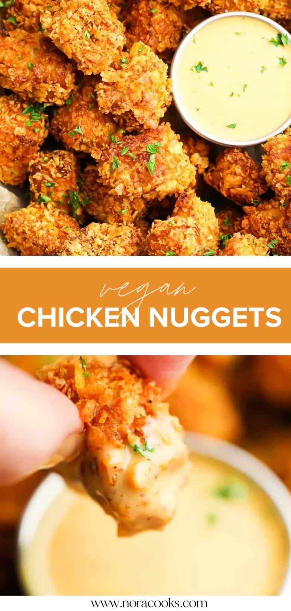 Vegan Chicken Nuggets - Nora Cooks