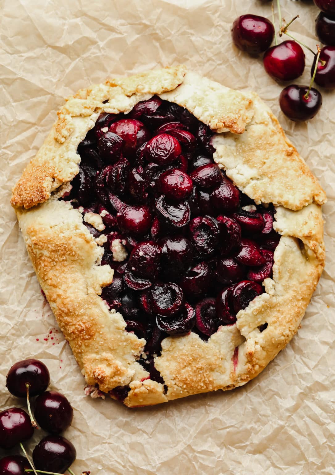 Cherry Galette - Nora Cooks