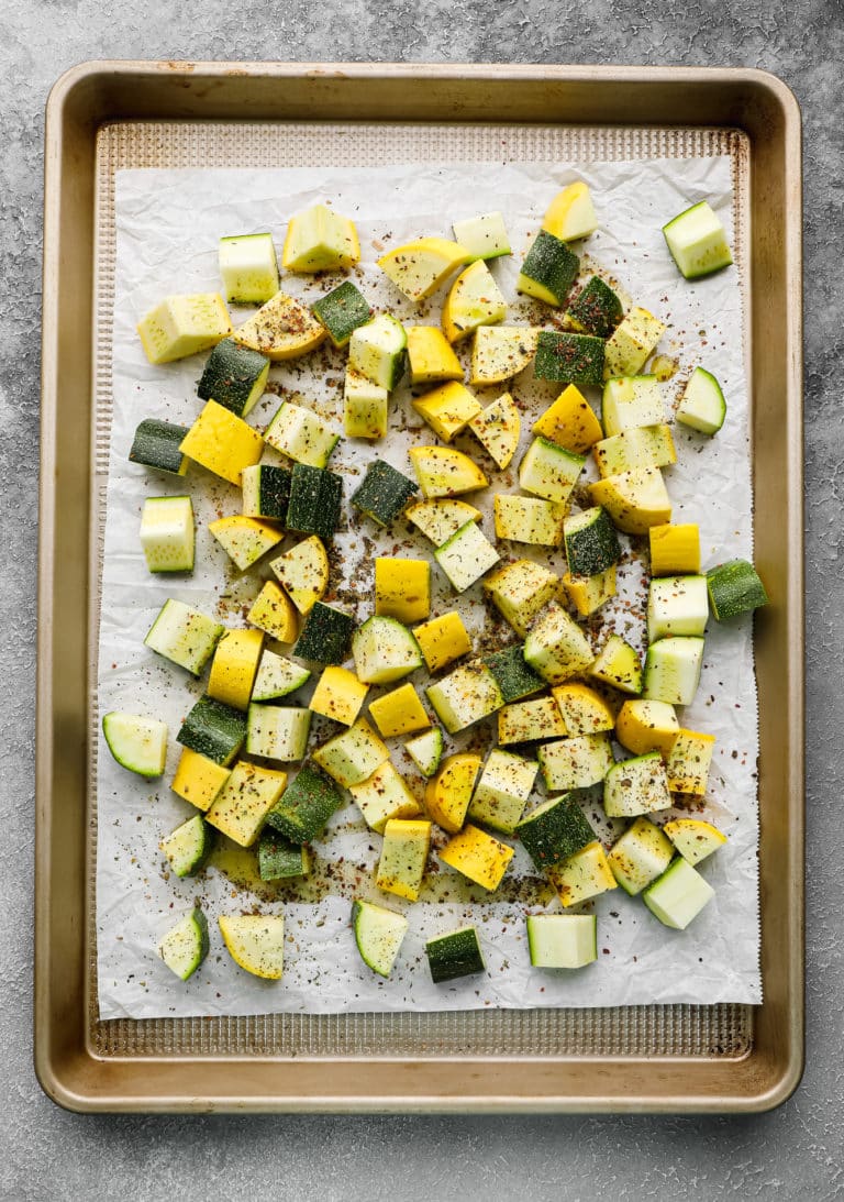 Roasted Squash and Zucchini - Nora Cooks