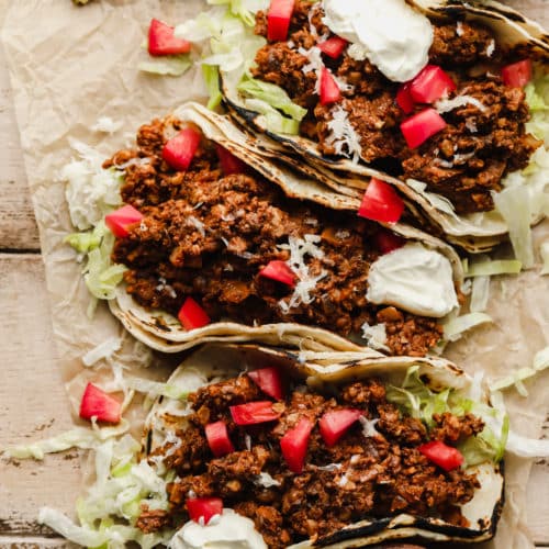 The Best Vegan Tacos - Nora Cooks