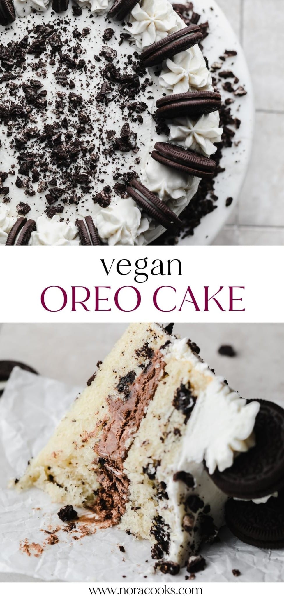 Vegan Oreo Cake Nora Cooks