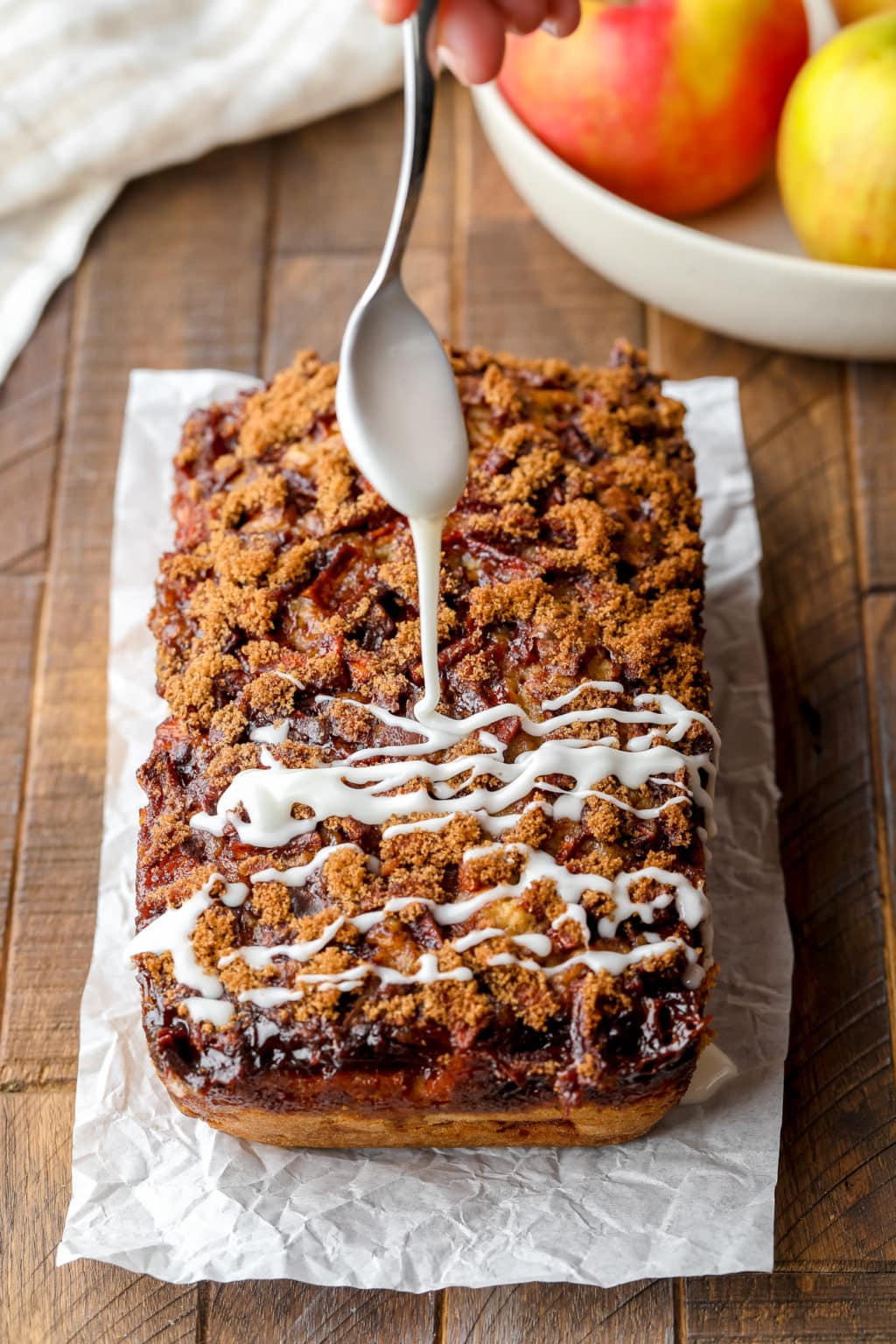 Apple Fritter Bread Nora Cooks