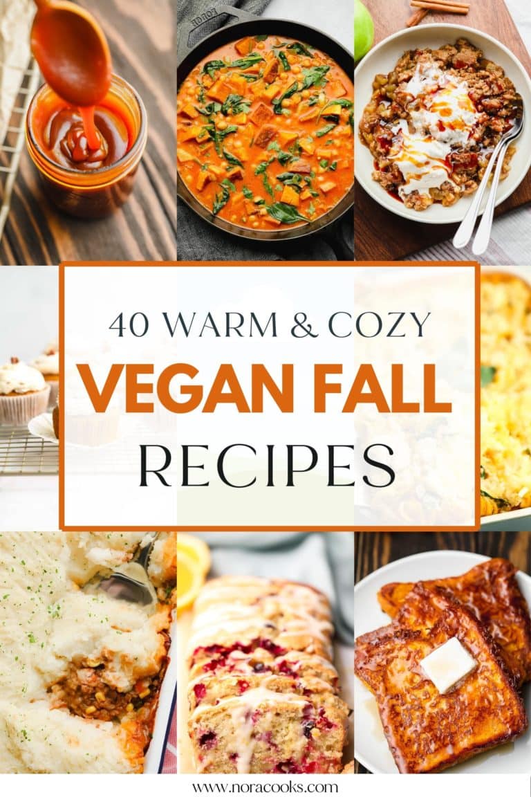 40 Warm and Cozy Vegan Fall Recipes - Nora Cooks