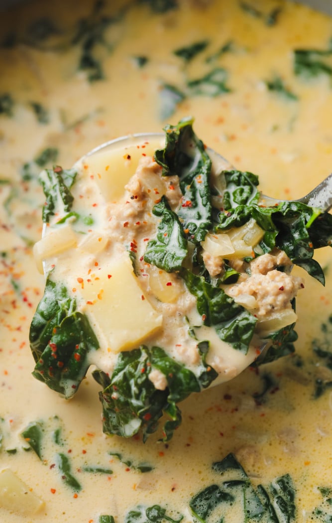 Vegan Zuppa Toscana - Nora Cooks