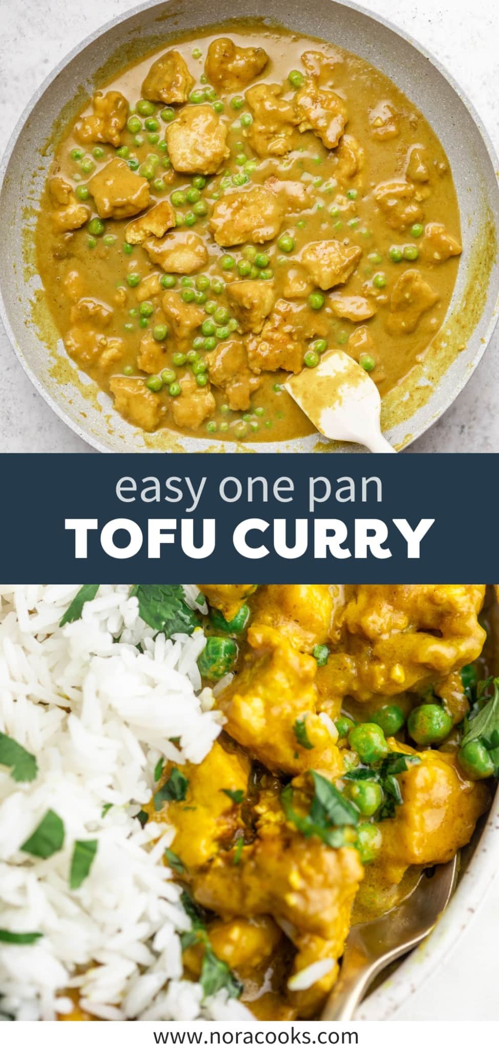 One Pan Tofu Curry - Nora Cooks