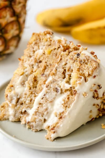 Vegan Hummingbird Cake - Nora Cooks