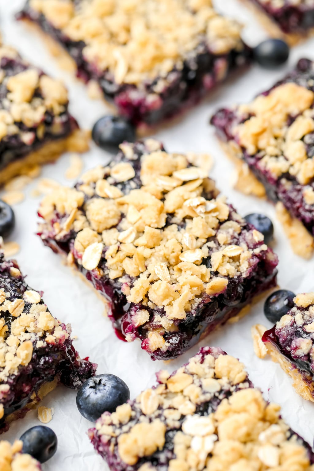 Blueberry Pie Bars - Nora Cooks