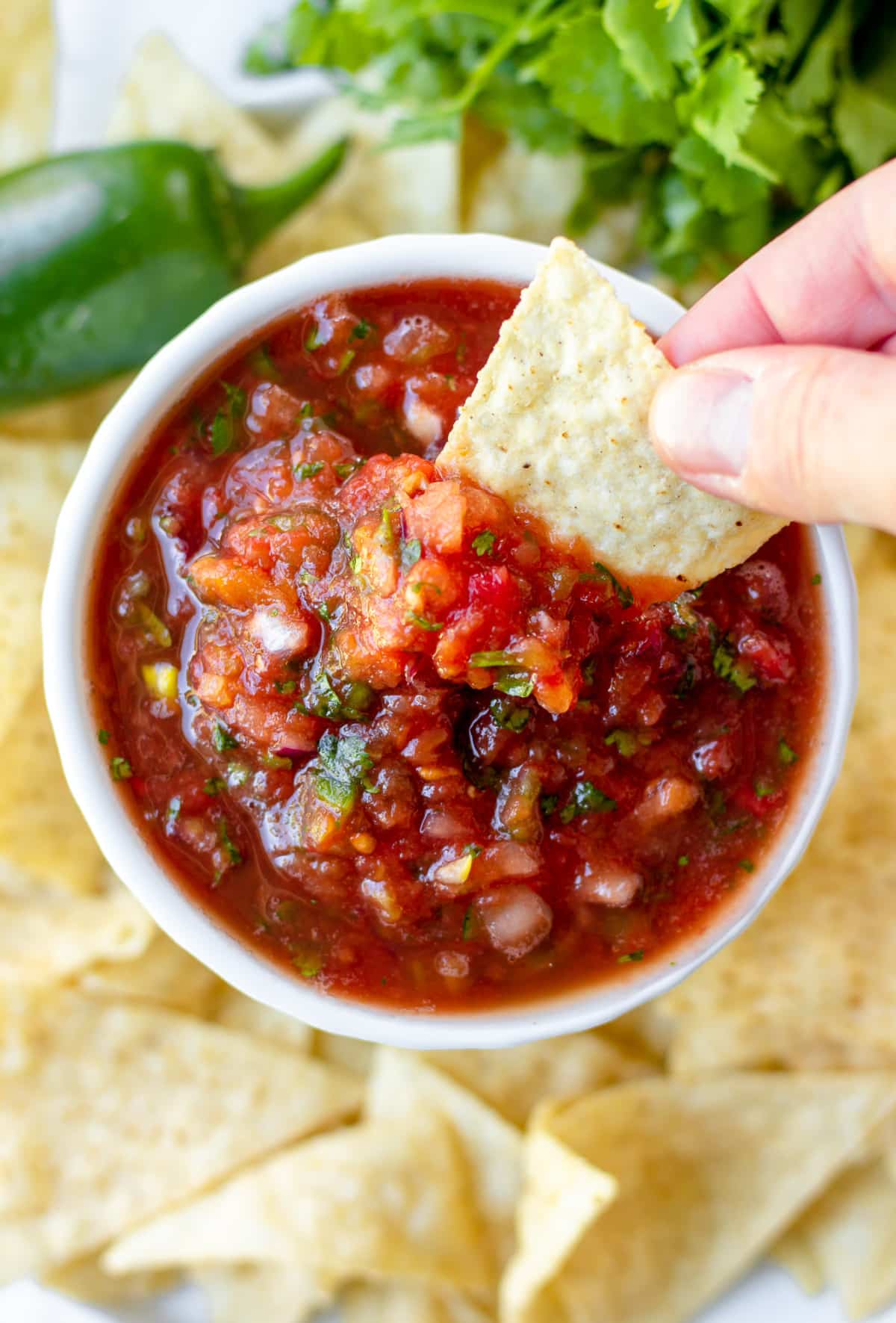 Easy Salsa Recipe - Nora Cooks