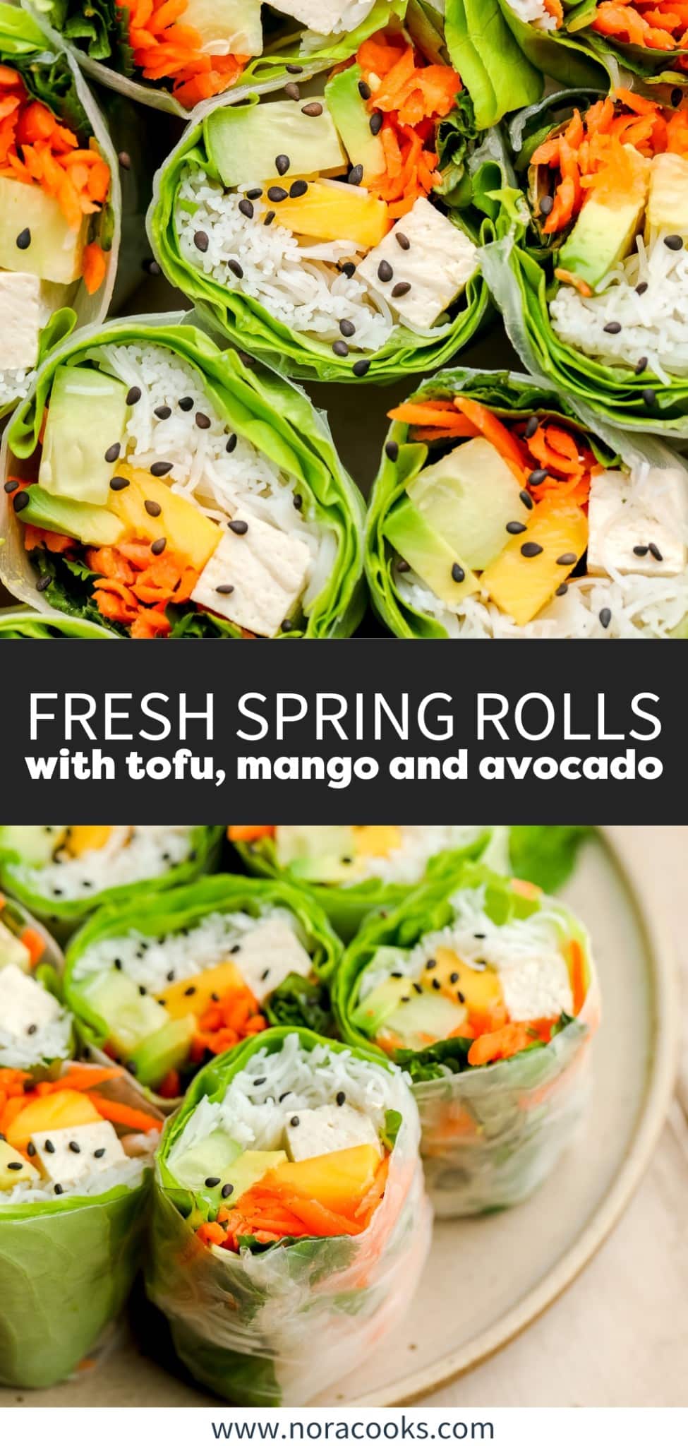 Salad Rolls - Nora Cooks