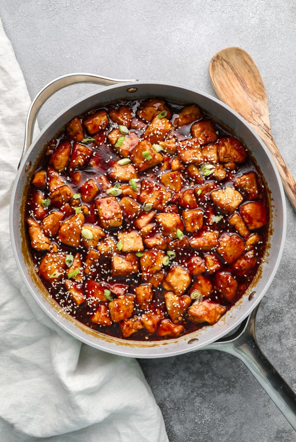 Easy Teriyaki Tofu - Nora Cooks