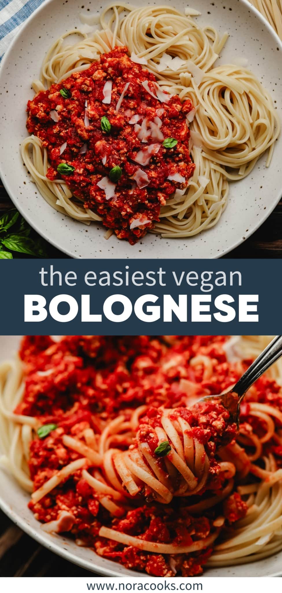 Vegan Bolognese - Nora Cooks