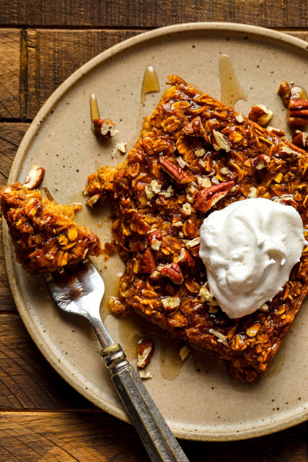 Pumpkin Oatmeal Bake