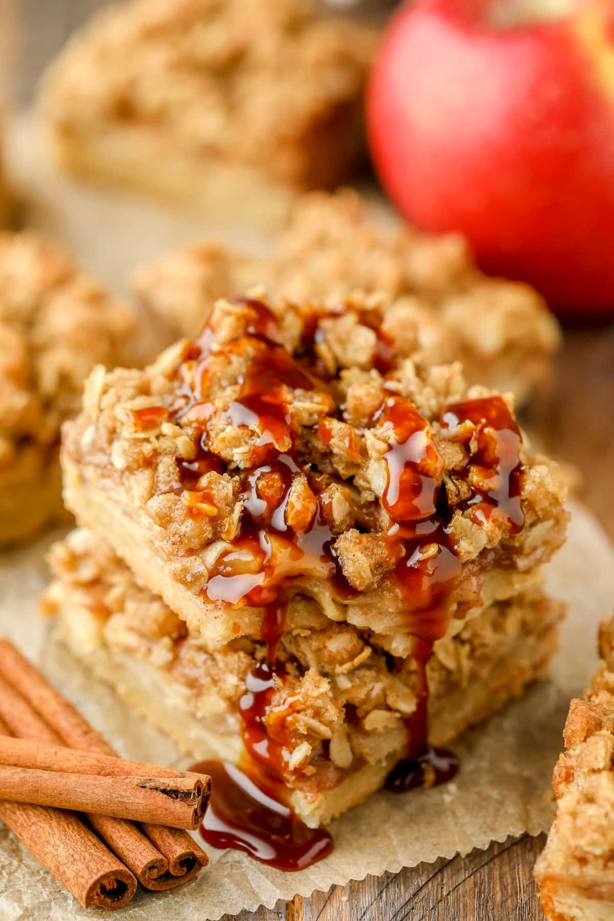 Salted Caramel Apple Bars Nora Cooks 5578